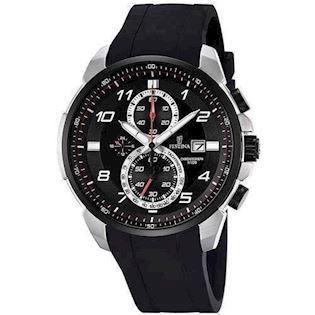 Sporty mat rustfri stål Quartz Herre ur fra Festina, F6841/2